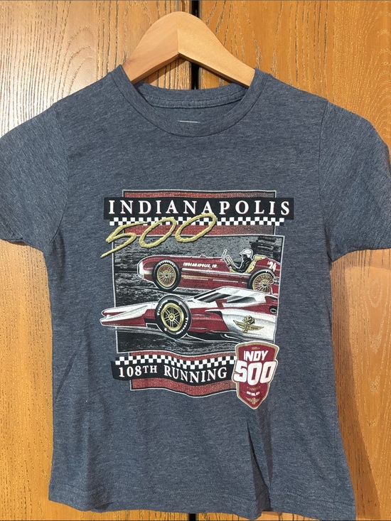Indycar Other - Indianapolis 500 Boys' Graphic Tee - Blue